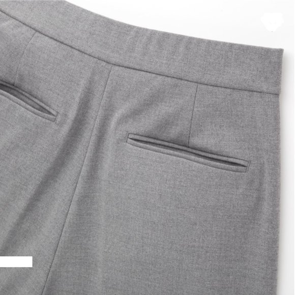 Uniqlo Women High Waisted Wide Leg Trousers - Picture 8 of 11